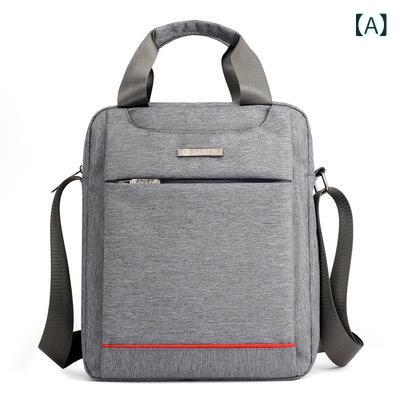 ショルダーバッグ メンズ 通勤 ビジネスショルダー バッグ 軽量 大容量 通勤用 ショルダーバッグ メンズ 通勤 ビジネスショルダー バッグ 軽量 大容量 通勤用 クロスボーダー 起爆 多機能 ビジネス ノート パソコン バッグ 縦型 ファッション カジx2(4)