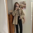 ショート丈 パーカー 羽織り用 アウター 春アウター ショート丈 パーカー 羽織り用 アウター 春アウター トレンチコートの レディース 短い タイプの 小さい...