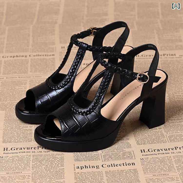 サンダル レディース 厚底 夏用 歩きやすい 疲れにくい クロスボーダー サンダル 厚底 ワン ライン バ..