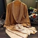 ショート丈 パーカー 羽織り用 アウター 春アウター ショート丈 パーカー 羽織り用 アウター 春アウター 両面は 重 工 刺繍の しわの カーディガンの コー...