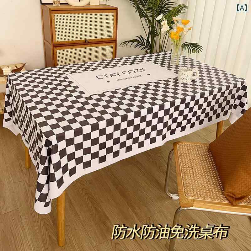 新型テーブルクロス防水防油食卓テーブルクロス かわいい プレゼント ギフト レトロ 防水 テーブル クロス 耐油性 アイロン テーブル クロス 本 テーブル クロス 長方形 ティーテーブル 布