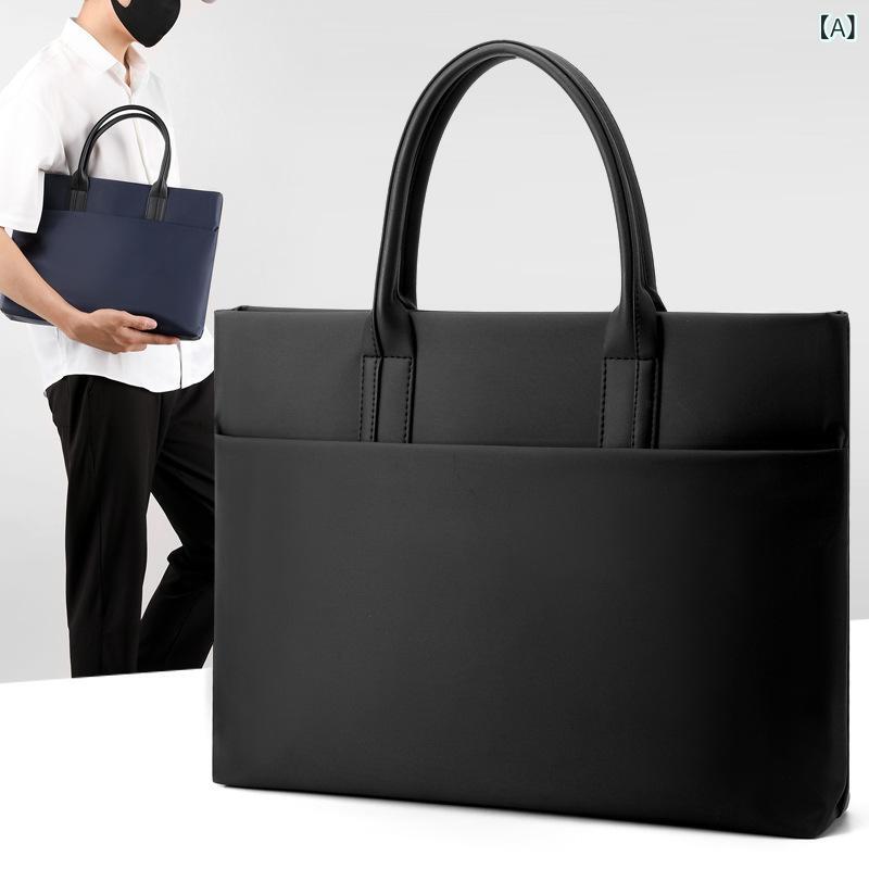 ブリーフケース ビジネスバック 男性 ハンドバッグ ブリーフケース 男性 ビジネス 出張 レジャー ファ..