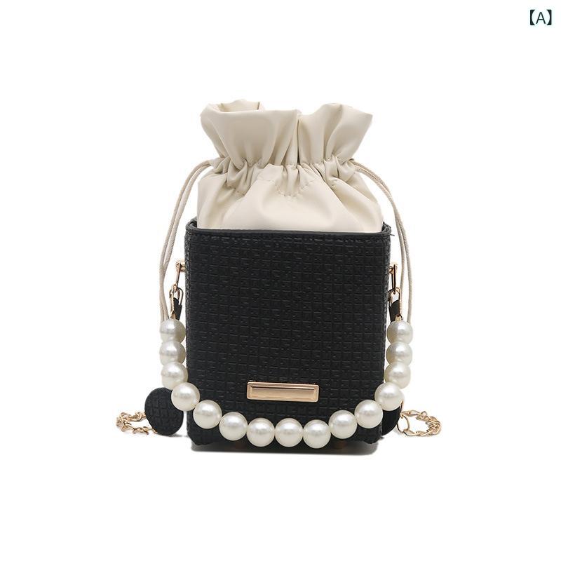 クラッチバッグ ノー シンプル 結婚式 フォーマル ショルダー ハンド ファッション 美しい 西洋 スタイル パール 巾着 バッグ レディース 2025 ポータブル チェーン クロス ボディバッグ