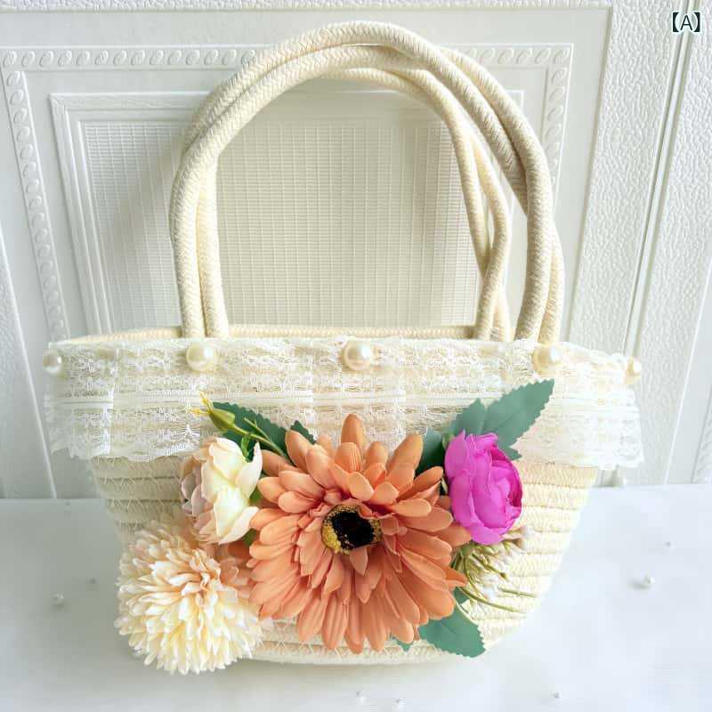 クラッチバッグ ノー シンプル 結婚式 フォーマル ショルダー ハンド お姫様の 日の の diy 編みの 包みの 材料は 綿の 縄を 包んで 手を 携えて 編みます。x2