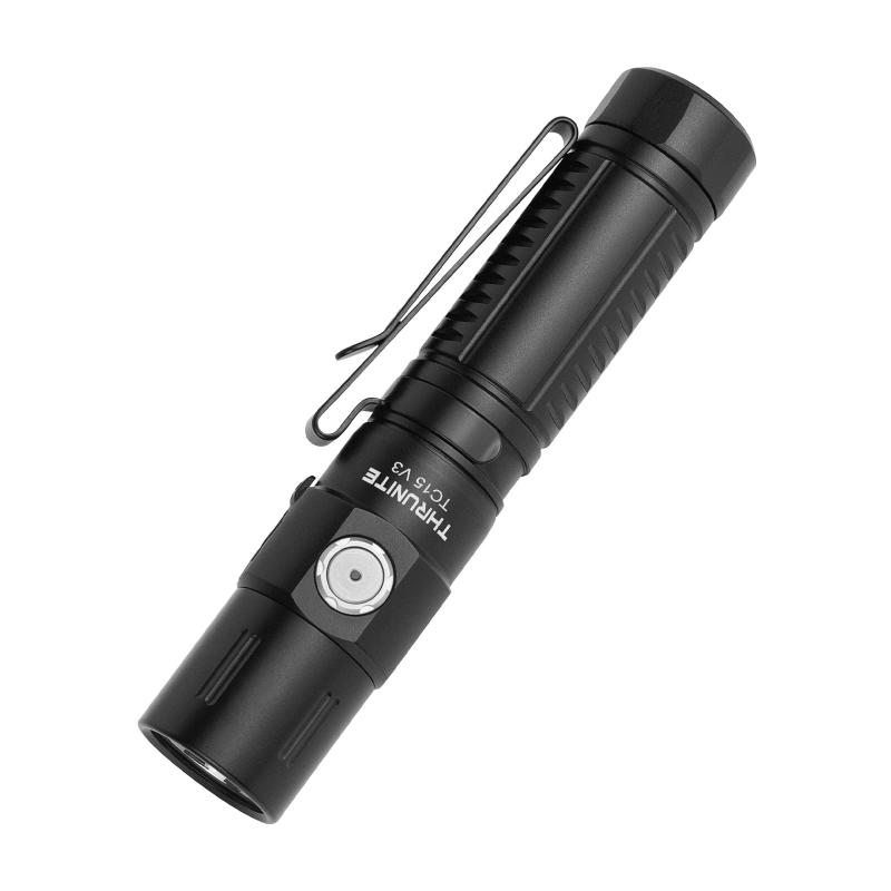 ThruNite(롼ʥ)TC15 V3  LEDϥǥ饤 żLEDեå饤 CREE XHP35.2 LED 뤵2403 롼/12420CD ȼ͵Υ223M 3100mAh IMR 18650Хåƥ꡼ IPX8ɿ 1.5m