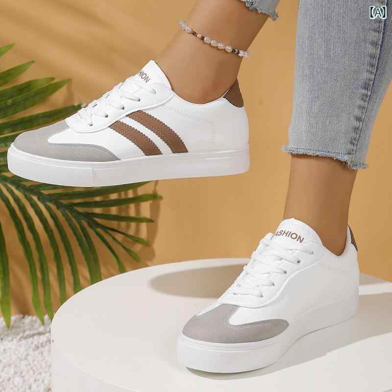 厚底 スニーカー レディース かわいい 靴 ウォーキングシューズ 細身 インヒールスニーカー 通学 韓国 ..