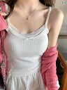 タンクトップ 透けにくい レディース トップス タンクトップ 透けにくい レディース トップス タンクトップ 透けにくい レディース トップス ノースリーブ ボートネック ヘビーオンス 厚手 ラウンド裾 レイヤー タンクトップ 透けにくい レディース トx2