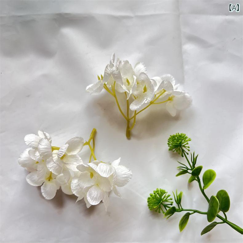 造花 インテリア ブーケ 花束 フェイクフラワー アーティフィシャルフラワー 蒲公英 チューリップ 結婚式 DIY パーティー 撮影 美術館 ホーム 庭園 キッチン オフィス 喫 パーティー 部屋 飾り 人工植物 観賞植物 16 叉小 アジサイ x200