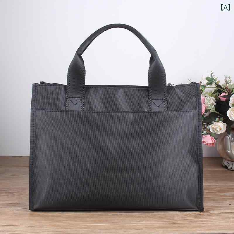 ブリーフケース ビジネスバック ビジネス オフィス 資料 バッグ大容量 会議 バッグ 男 レディース ハン..