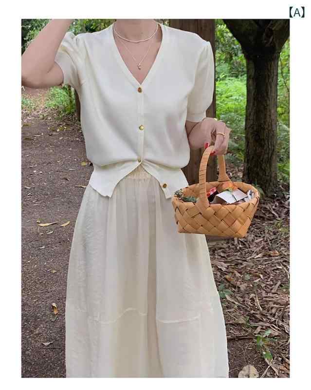 &quot冷感 レディースニット 薄手 サマーカーデ 夏用羽織 UVケア &quot &ampquot冷感 レディースニット..