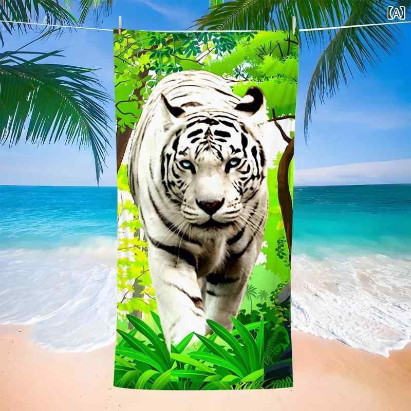 ビーチタオル 大判 タオル ビーチマット バスタオル ソファ ブランケット ラグ マルチカバー おしゃれ ..