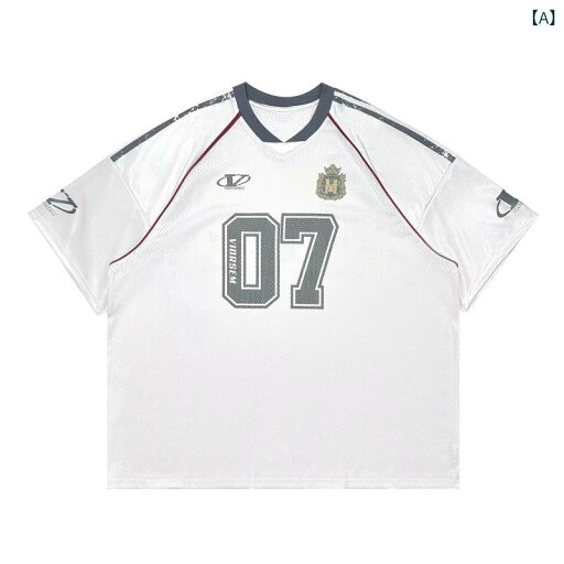 ファッション 服 オシャレ カワイイ シンプル 大カワイイ サイズ 婦服 シャツ 袖 スタッキング トップス Tシャツ アメリカン レトロ スポーツ スタイル ジャージ レディース サマー カレッジ スタイル メッシュ ラグビー 半袖 Tシャツ カップル ファッション 服 オシャレ カワイイ シンプル 大カワイイ サイズ 婦服 シャツ 袖 スタッキング トップス Tシャツ アメリカン レトロ スポーツ スタイル ジャージ レディース サマー カレッジ スタイル メッシュ ラグビー 半袖 Tシャツ カップル