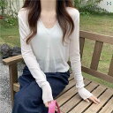 "レディース ラッシュガード 水陸両用 ウェア 紫外線対策 水着 " &quotレディース ラッシュガード 水陸両用 ウェア 紫外線対策 水着 &quot 春夏の 新型 v ネックの 薄手 ニットの 日焼け防止の 上着の レディース 優しくてです。