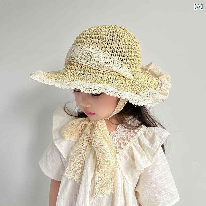 バケットハット レディース UVカット 小顔効果 折りたたみ 春夏 子供用 帽子 女の子 夏 麦わら 帽子 女の子 夏の 女の 赤ちゃん 日焼け防止 フィッシャーマン ハット ベビー シーサイド ビーチ サンハットx2