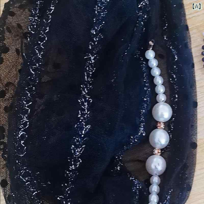 ターバン 帽子 スカーフ レディース おしゃれ ヘアアクセ タオル 夏 回 族 女 種類の パール インド 帽..