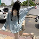"セットアップ 水着 上下セット ラッシュガード 日焼け対策 レディース " &quotセットアップ 水着 上下セット ラッシュガード 日焼け対策 レディース &quot バック クロス 長袖 Tシャツ 夏 ゆるい な 薄手 冷感 日焼け防止 ブラウ