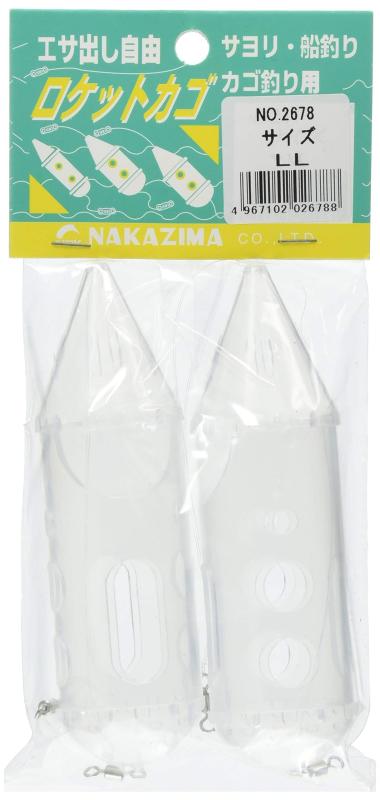 ナカジマ ロケットカゴ No.2678 LL商品コード:No.2678材質:ポリプロピレンサイズ:36×118mmLL