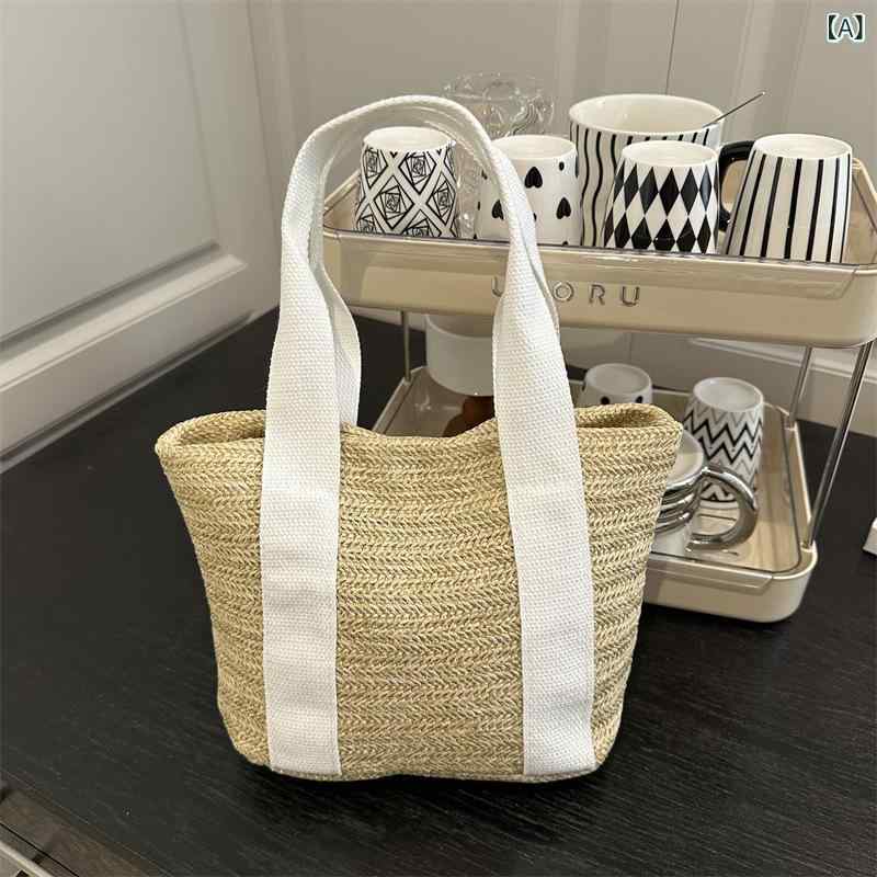 かごバッグ トートバッグ レディース かご ショルダーバッグ 夏バッグ サマーバッグ カゴバック カゴバッグ かごバック 大容量 通勤 バッグ 上品 大人かわいい 誕生日 プレゼント 2025 夏の レジャー 草 編み 弁当 箱 袋 手提げ 弁当 袋 屋