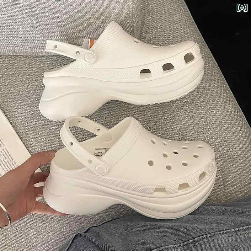 サンダル レディース 厚底 夏用 歩きやすい 疲れにくい クジラの 洞窟 下駄 レディース 夏 アウター 厚..