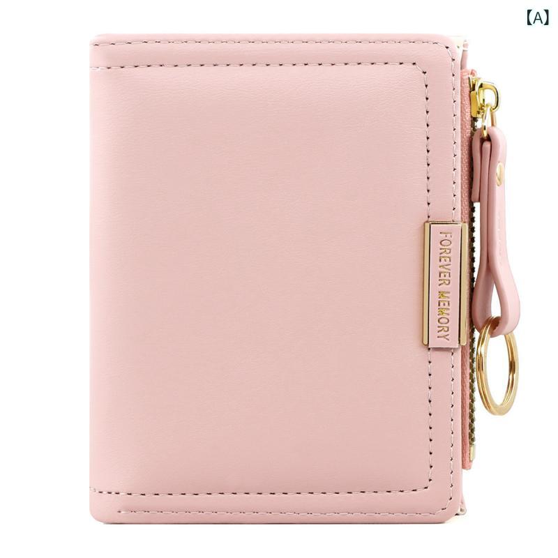 クラッチバッグ ノー シンプル 結婚式 フォーマル ショルダー ハンド 韓国 ファッション レディース ショート ジッパー サイド プル ウォレット マルチ カードスロット小銭入れ ID バッグ カード バッグ コイン レディースウォレット