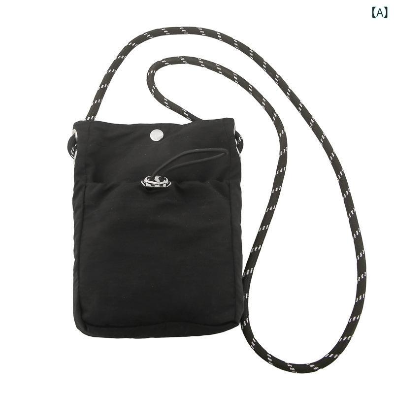 クラッチバッグ ノー シンプル 結婚式 フォーマル ショルダー ハンド 2025 女性用 スマートフォン バッグ 韓国 薄手 巾着 キャンバス 小さい バッグ ミニショルダー クロス ボディ小銭入れx2