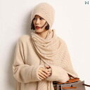 ターバン 帽子 スカーフ レディース おしゃれ ヘアアクセ 2024 秋冬型 カシミヤ 帽子の 子供の 両面 保温 耳 保護 ファッションに 合わせて 毛糸 ニ...