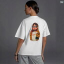カットソー レディース 半袖 tシャツ レディース 5分袖 ロンT 長袖 トップス バックプリント ロゴT ビッグシルエット オーバーサイズ おしゃれ ゆったり...