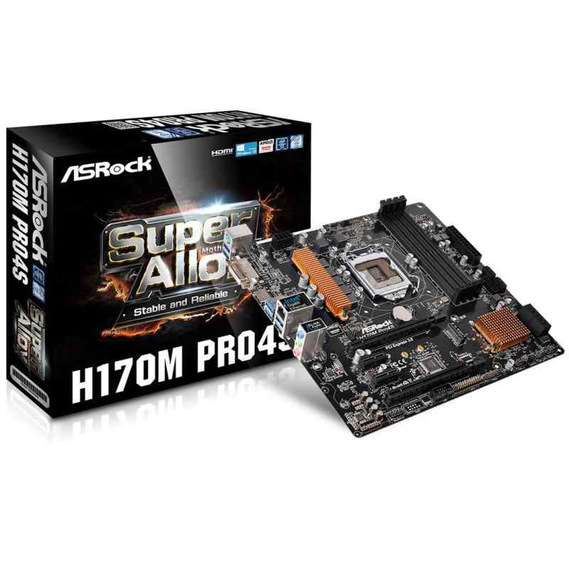 Asrock H170M PRO4S motherboard