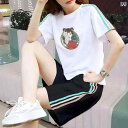 レディーススポーツウェアエアリーな着心地 トレーニングウェアセット スポーツウェア レディースランニングウェア ウォーキング トレーニングウェア トップス 半袖...