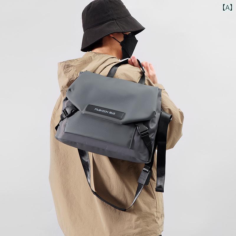 ショルダーバッグ メンズ 通勤 ビジネスショルダー バッグ 軽量 大容量 通勤用 ショルダーバッグ メン..