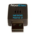 NESDR Nano 2-MCXアンテナを備えた小さな黒いRTL-SDR USBセット（RTL2832U + R820T2）。 ソフトウェア無線、DVB-TおよびADS-B互換、ESDセーフ