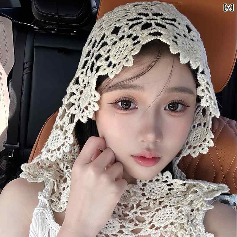 スカーフ付き帽子 レディース おしゃれ 帽子 日よけ対策 帽子 スカーフ付き帽子 レディース おしゃれ 帽子 日よけ対策 帽子 手編み ターバン 帽子 ショール ハット 旅行 チェック インと 写真 撮影 ネット 帽子 洋風 ターバン 帽子