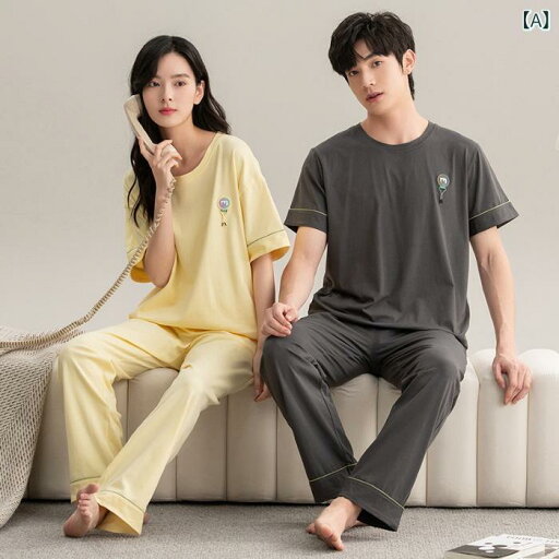 パジャマ カップル ペアルック パジャマ メンズ レディース 男女兼用ルームウェア ペアパジャマ 綿 カップル パジャマ 春夏 7 A 抗菌 半袖 ズボン プルオーバー レディース カジュアル ホームウェア セット 夏x2 パジャマ カップル ペアルック パジャマ メンズ レディース 男女兼用ルームウェア ペアパジャマ 綿 カップル パジャマ 春夏 7 A 抗菌 半袖 ズボン プルオーバー レディース カジュアル ホームウェア セット 夏x2