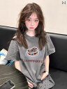 大きいサイズ レディース トップス カットソー Tシャツ ドルマンスリーブカットソー ドルマントップス ドルマン クルーネック 5分袖 ロング コクーン ギャザー ドルマンスリーブ ストレッチ 夏 夏服 春服 アメリカ 趣味 ケーキ プリント 半袖