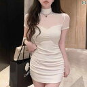 シャツワンピース ワンピース レディース 半袖 ロング コットンワンピ 透け感 夏 タイの 夏の メッシュ スプライシング ドレス フェミニンな なの ウエスト...