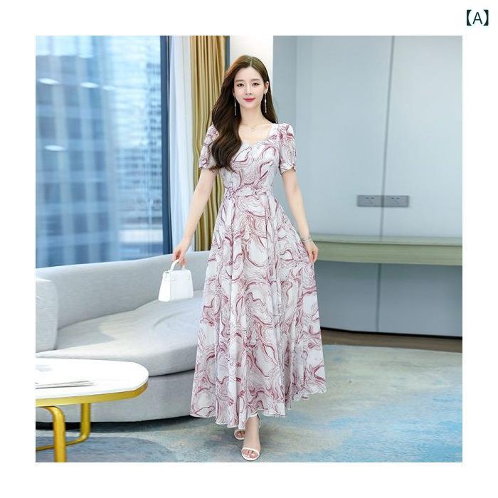 シャツワンピース ワンピース レディース 半袖 ロング コットンワンピ 透け感 夏 2025 半袖 ファッション ドレス ガール 大きめ サイズレディース スリム サマー プリント ロング スカート