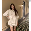 レディーススポーツウェアエアリーな着心地 トレーニングウェアセット スポーツウェア レディースランニングウェア ウォーキング トレーニングウェア トップス 半袖...