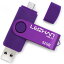 LEIZHAN 32GB 64GB 128GB ꡼ USB եåɥ饤 Android ѡץ ž ͵ USB OTG 3.0 ޥ ڥɥ饤  ®