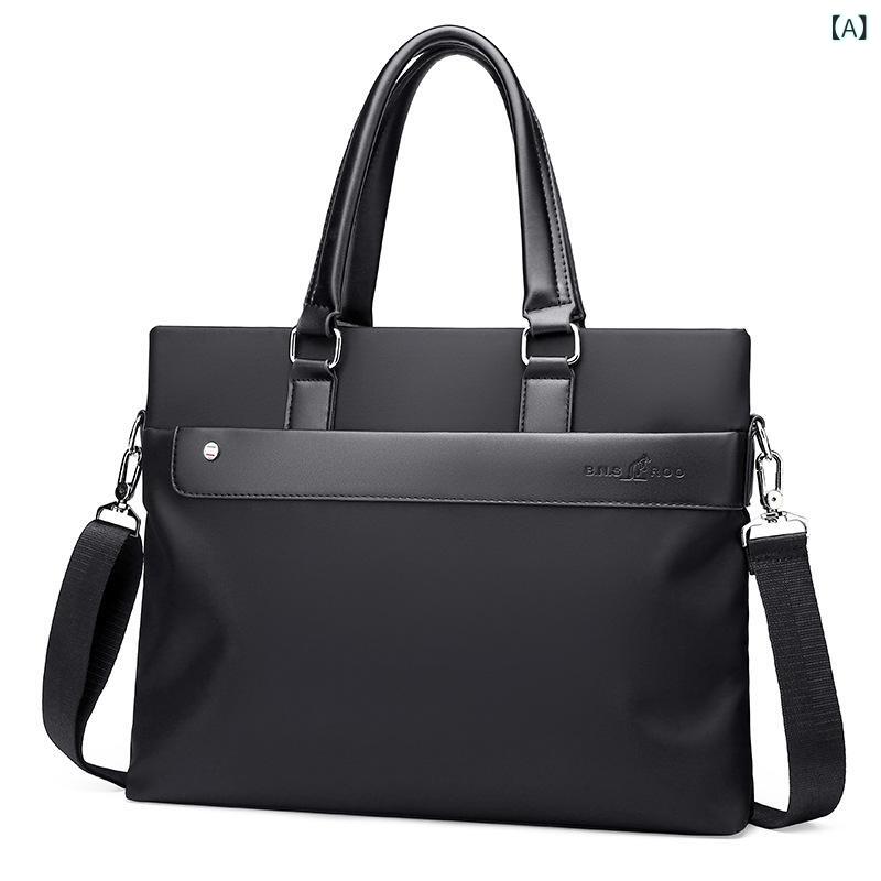 ショルダーバッグ メンズ 通勤 ビジネスショルダー バッグ 軽量 大容量 通勤用 ショルダーバッグ メン..