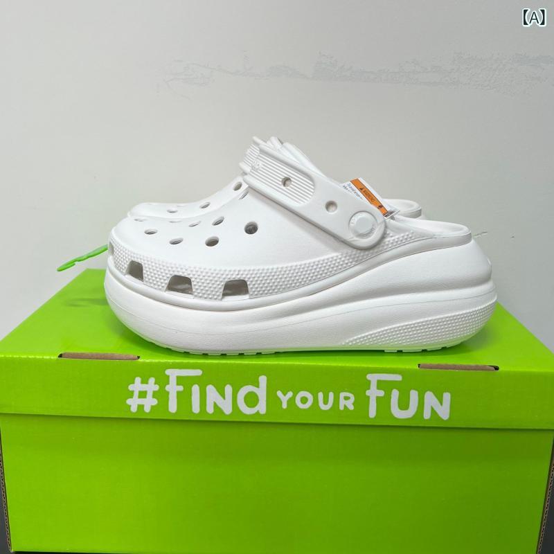 サンダル レディース 厚底 歩きやすい シンプル かわいい 脱げにくい ストラップサンダル パフ ホール ..