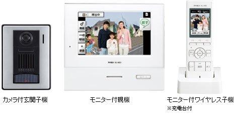 楽天新風堂アイホン テレビドアホン タッチパネル式 ROCOタッチ7 ワイヤレス子機 二世帯対応