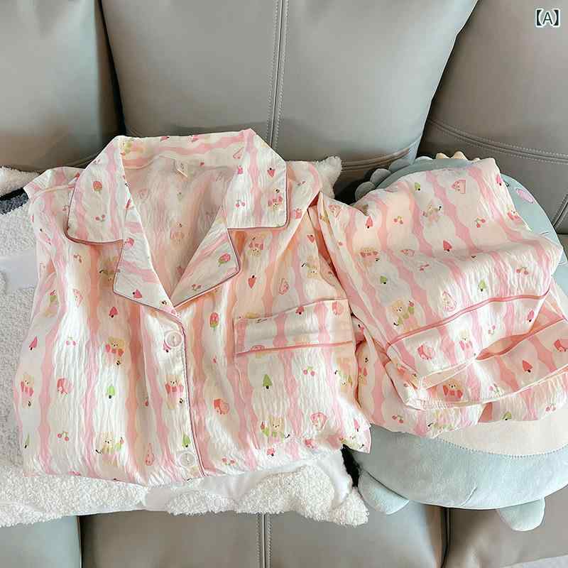 疲労回復 ルームウェア 吸湿速乾 機能性 疲れにくい ストレッチ 雲 綿 パジャマ 女性 春秋 長袖 ズボンは 薄手 家庭 服 セットを 着て 国境を 越えて りする ことが できる