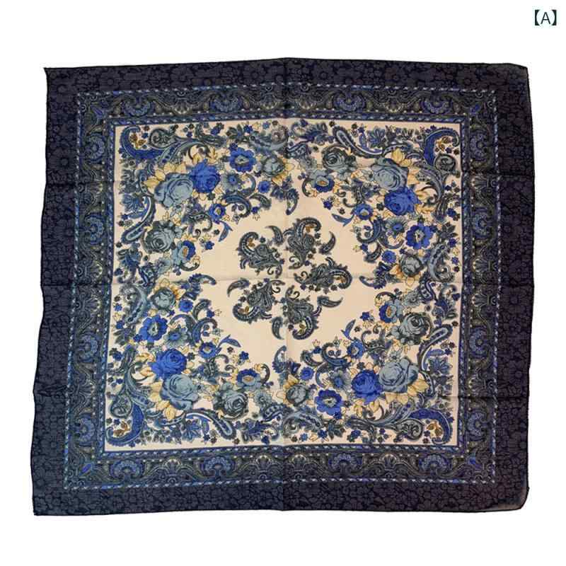 ターバン 帽子 スカーフ レディース おしゃれ ヘアアクセ 民族 風 腰 果 プリント スカーフ