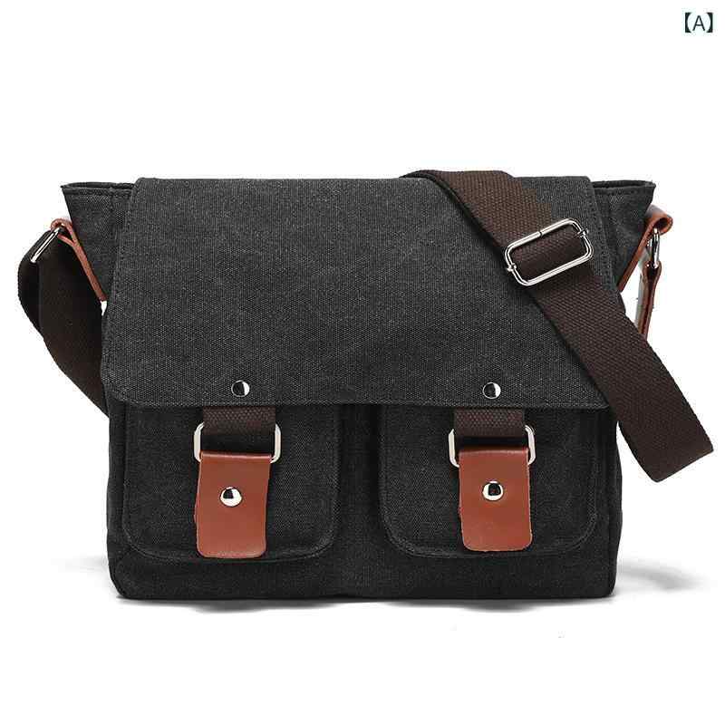キャンバス トート メンズ 大容量 A4 防水 通学 キャンバス クロス ボディバッグ メンズフォト バッグ カジュアル トラベル スタイル ショルダーバック パック 耐久性の ある