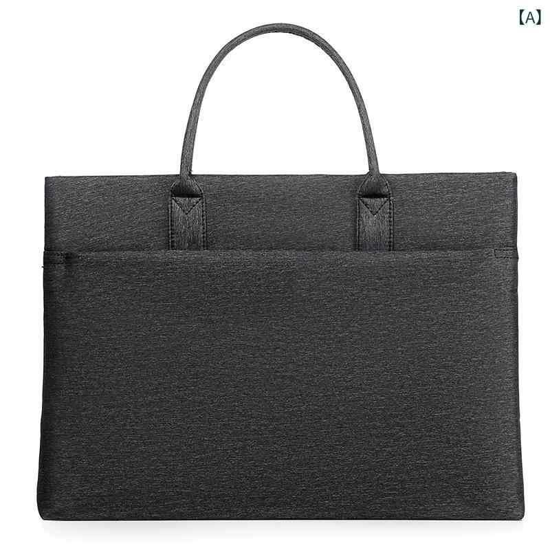 ブリーフケース ビジネスバック シンプル 可能 ロゴ 公文書 ハンドバッグ メンズビジネス カジュアル ..