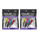 【正規品】 TOUR TEE PLUS ツアーティー プラス LOW LAUNCH 4本入り T-497-000 USGA R&Aルール適合 ゴルフティー ショ...