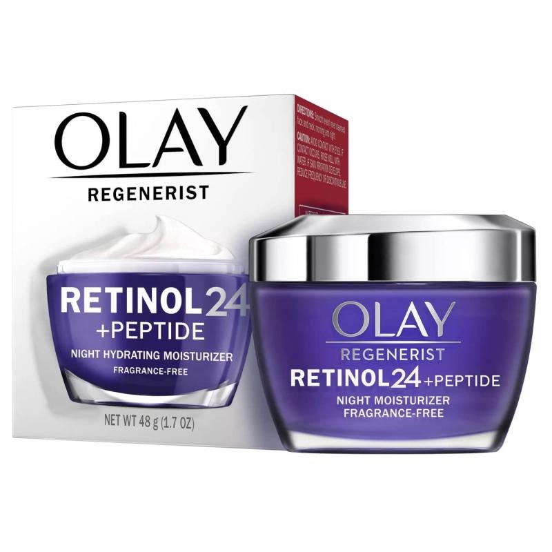 (オレイ) Olay Olay Regenerist Retinol 24 Peptide Night Face Moisturizer- 1.7oz (並行輸入品)