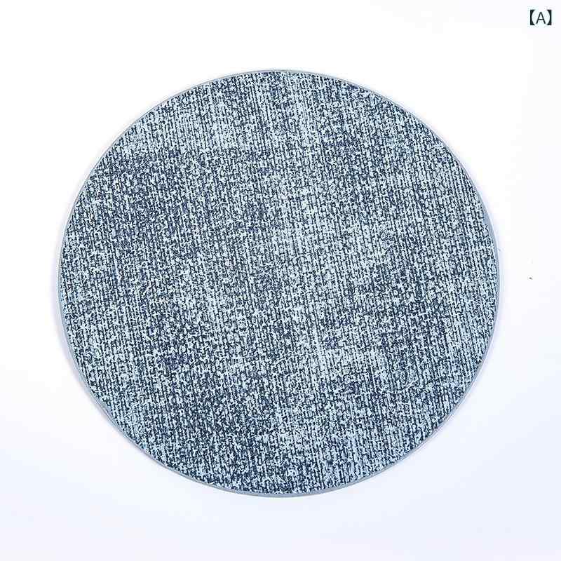 コースター 北欧 おしゃれ テーブルウェア キッチン雑貨 木製 布 PVC ラウンド レザー pu カップ マット 防水 防 油 厚手 パーマ 防止 マット 家庭用 コーヒー マットx2