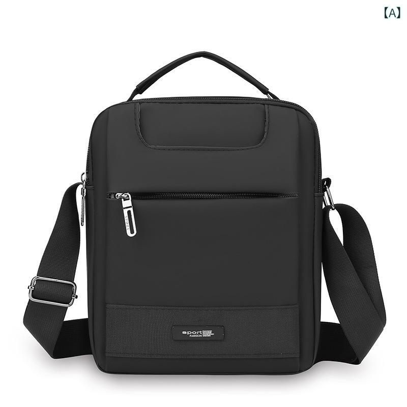 ショルダーバッグ メンズ 通勤 ビジネスショルダー バッグ 軽量 大容量 通勤用 ショルダーバッグ メン..