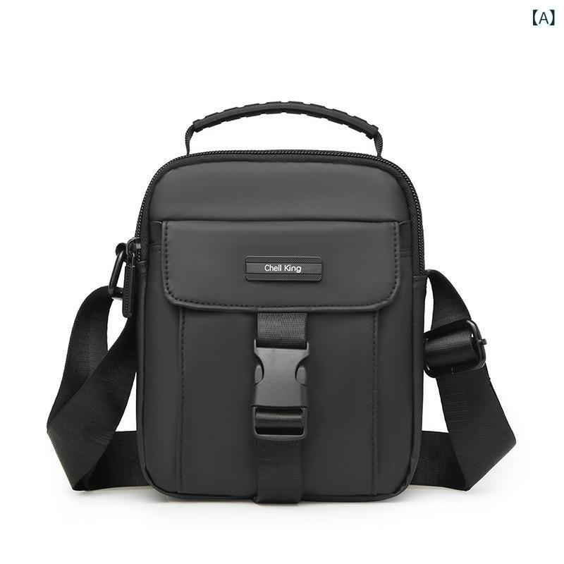 ビジネスバッグ 軽量 軽い ビジネスバッグ 軽量 軽い メンズ スマートフォン バッグ 夏の クロス ボディバッグ 2024 ポータブル 小型 ショルダーバッグ ショルダーバッグ チェスト バッグ バック パック メンズx3
